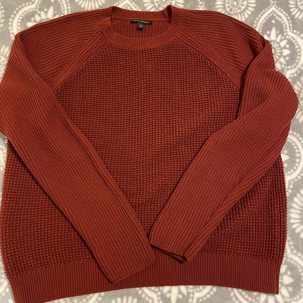 TWO Mens XL Banana Republic sweaters, EUC condition worn like 3 times each - Picture 9 of 12